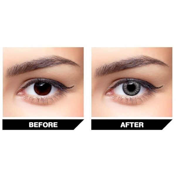 aryan color contact lenses 3months disposable cool gray