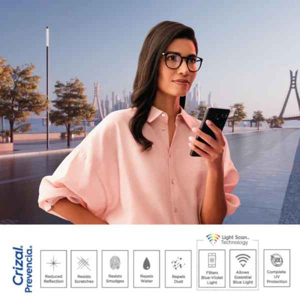 crizal single vision lens essilor
