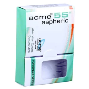 acme 55 aspheric monthly contact lenses ( 4pcs in pack )